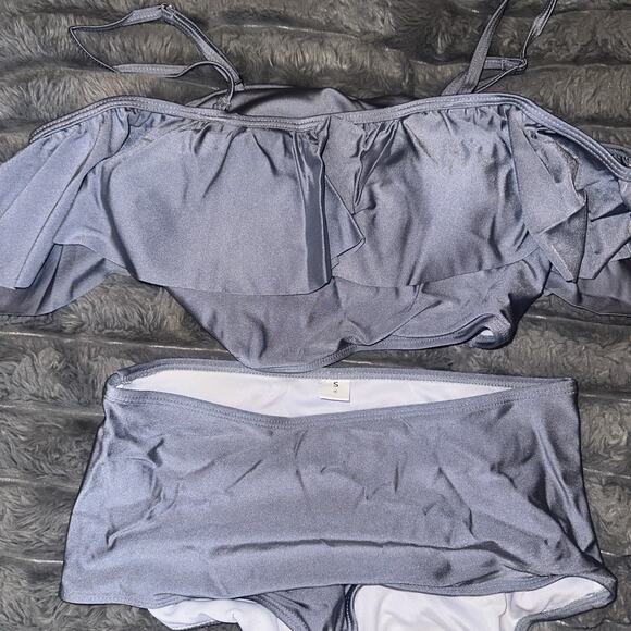 Kaei&Shi High Waisted Flounce Bikini Set for Women Size Small - Picture 1 of 1